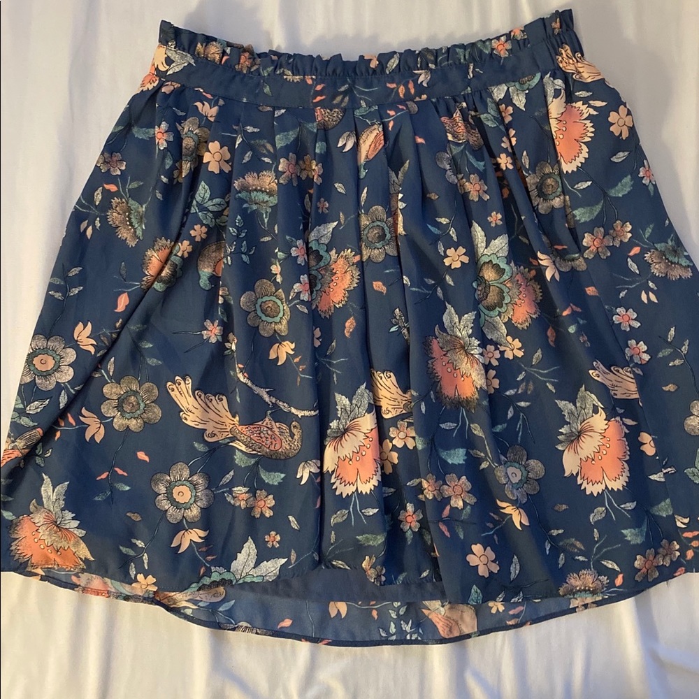 FLORAL FOREVER 21 SKIRT